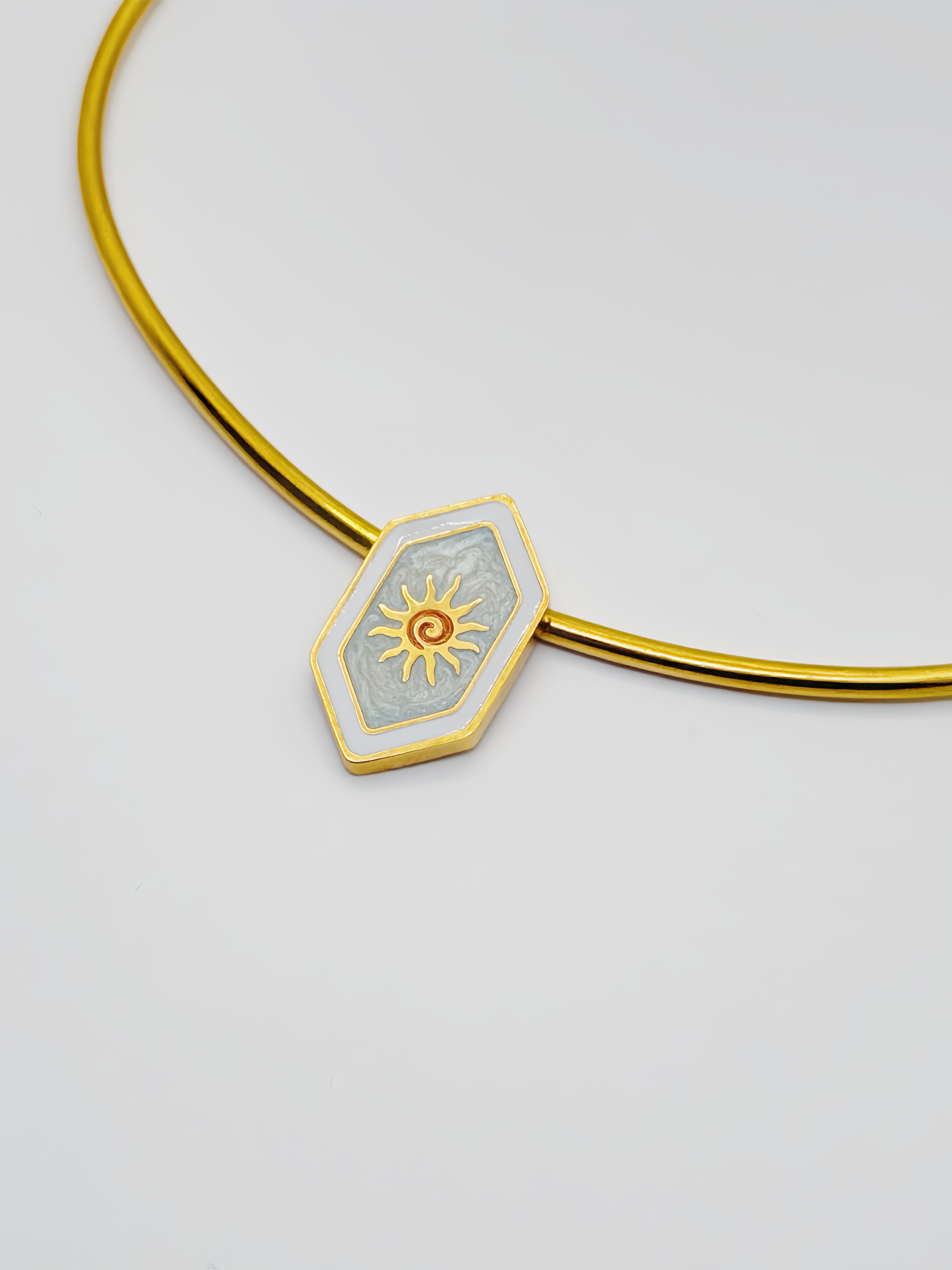 Celestine Necklace - Sun