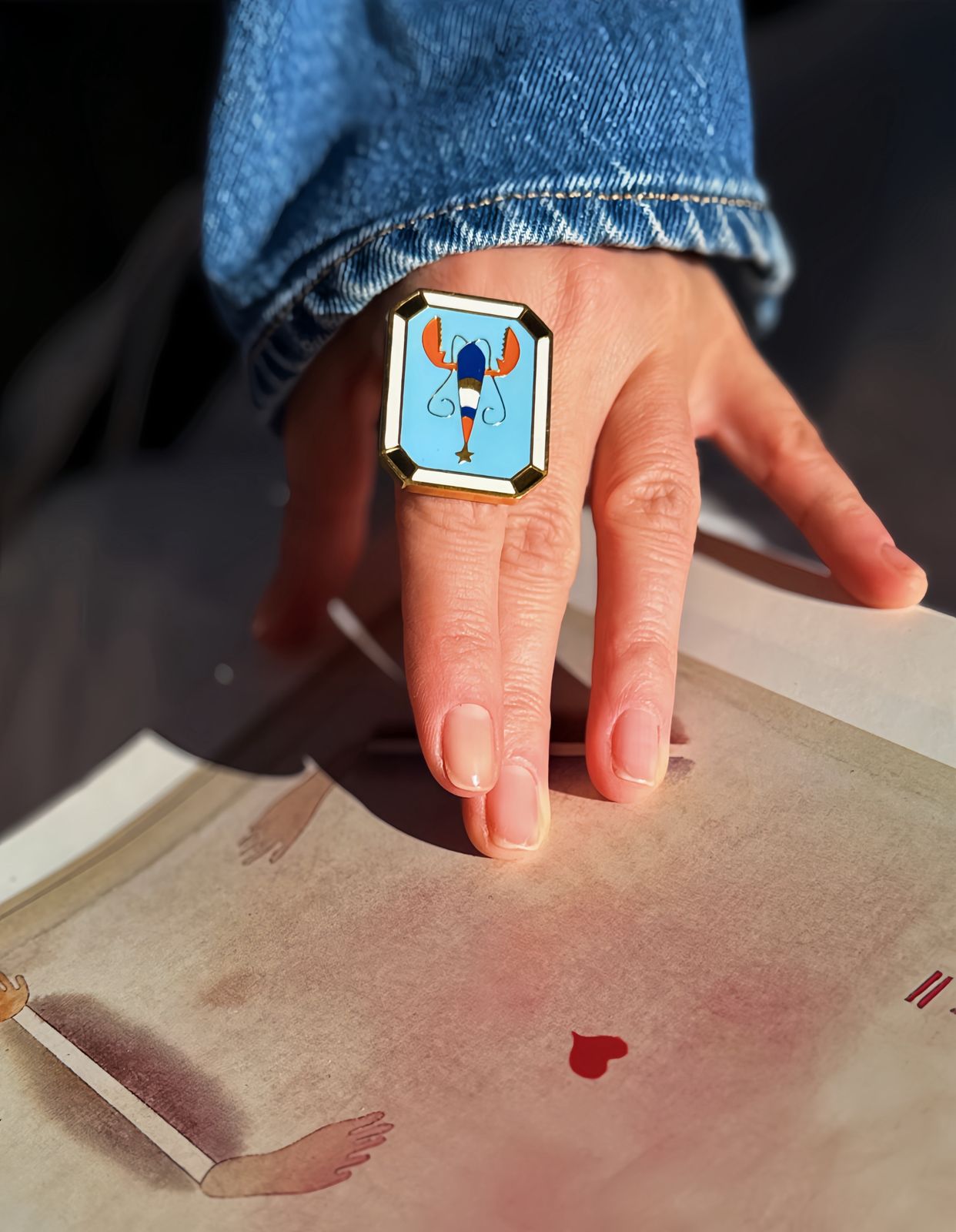 Zodiac Ring – Cancer